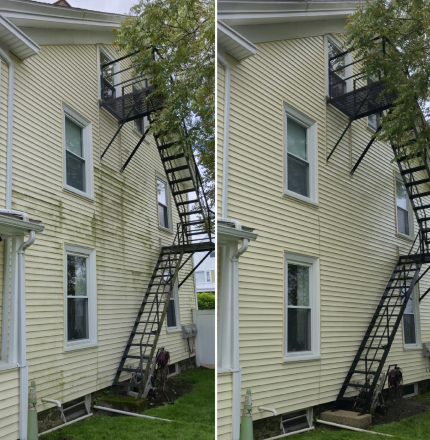 House Wash — Before & After